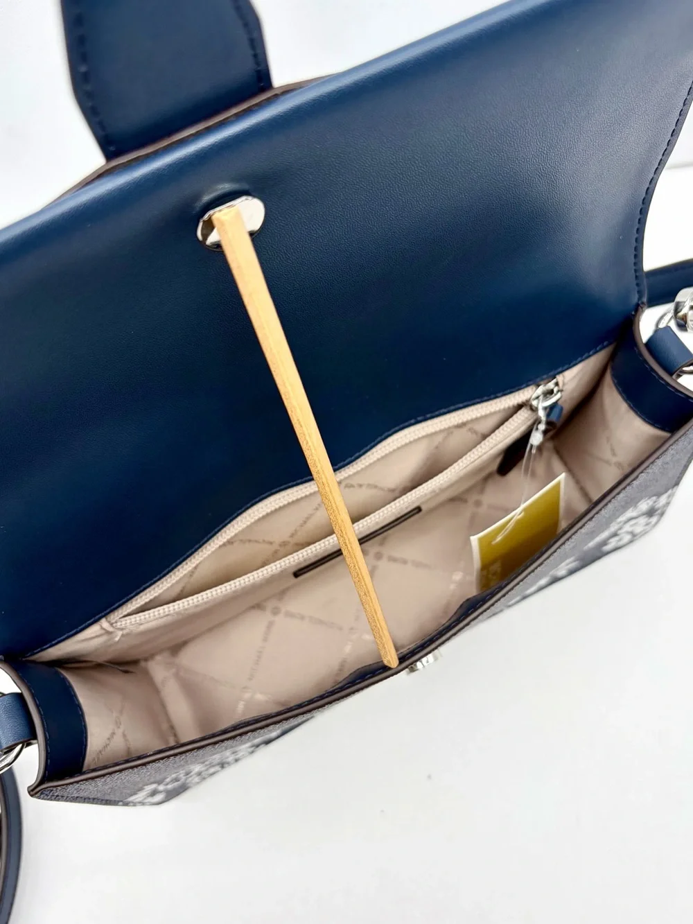 MICHAEL KORS Greenwich Medium Signature Logo Convertible Shoulder Bag Crossbody